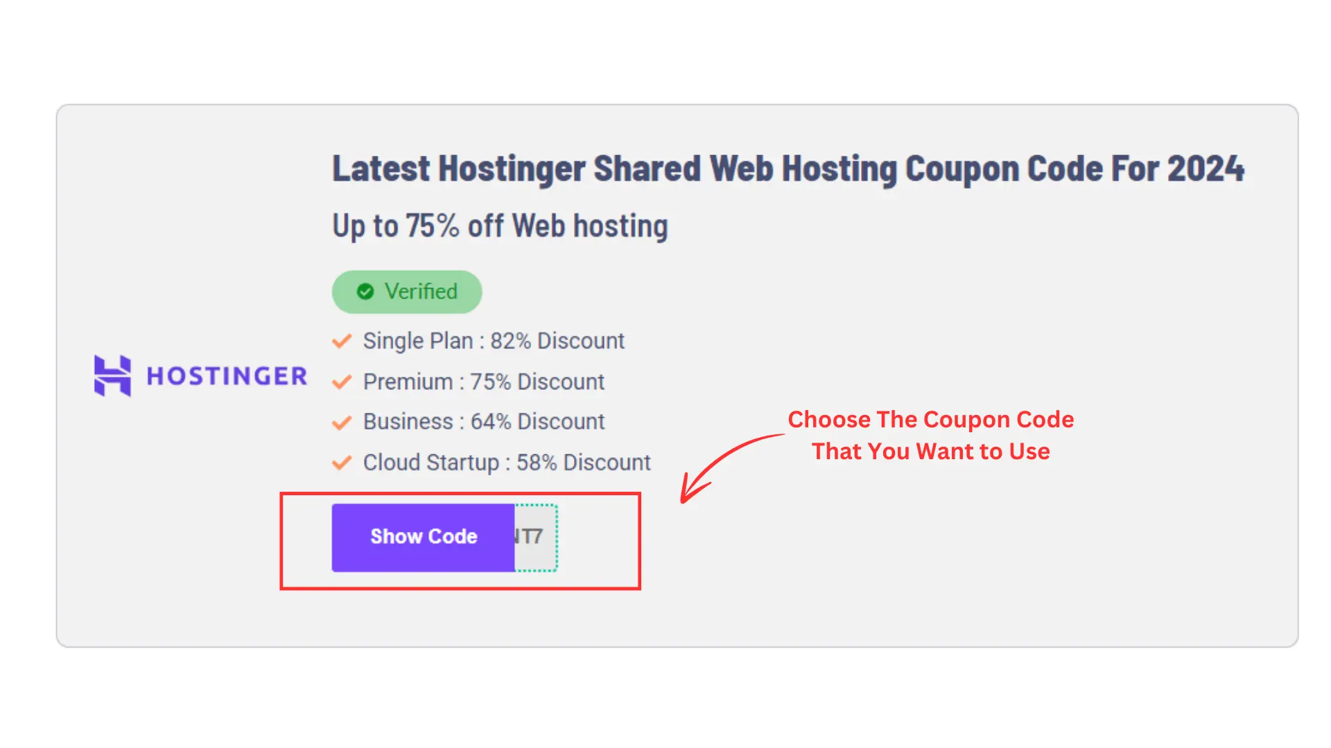 Choose The Best Hosting Hostinger Coupon Code That Suits You